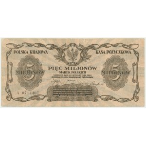 5 milionów marek 1923 - A -