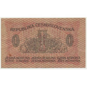 Tschechoslowakei, 1 Krone 1919