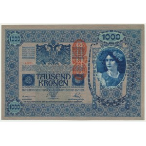 Rakousko, 1 000 korun 1902