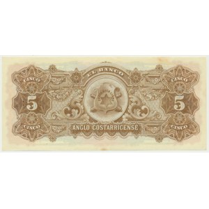 Costa Rica, 5 Colones 1919