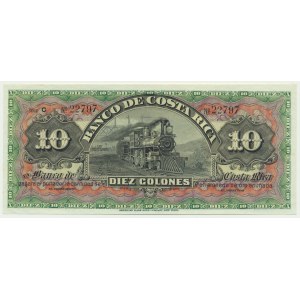 Costa Rica, 10 Colones (1908)