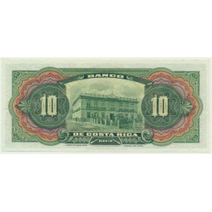 Kostaryka, 10 colonów (1908)