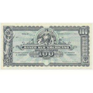 Équateur, 100 sucre 1920