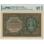 500 marks 1919 - 1st Series BC - PMG 67 EPQ