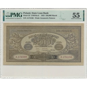 250,000 marks 1923 - A - PMG 55