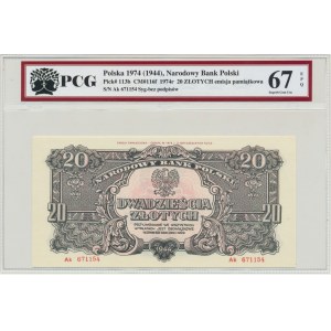 20 Gold 1944 ...schuldig - Ak 671154 - PCG 67 EPQ