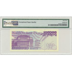 100,000 zl 1993 - AE - PMG 69 EPQ - last vintage series