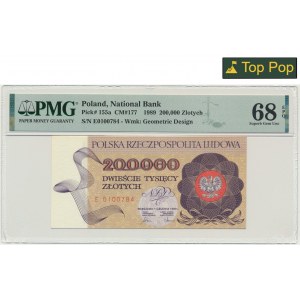 200,000 zl 1989 - E - PMG 68 EPQ