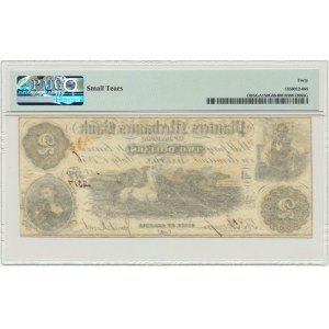 USA, Confederate States America, Georgia, 2 dolary 1856 - PMG 40