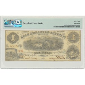 États-Unis d'Amérique, États confédérés d'Amérique, Géorgie, 1 $ 1856 - PMG 53 EPQ