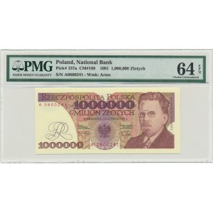 1 milión 1991 - A - PMG 64 EPQ - prvá séria
