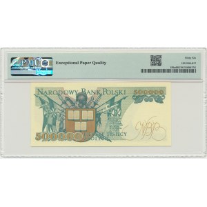 500.000 złotych 1990 - A - PMG 66 EPQ - pierwsza seria - RZADKA