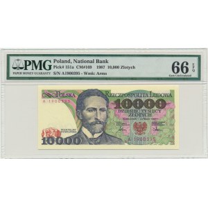 10.000 złotych 1987 - A - PMG 66 EPQ