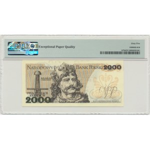 2.000 złotych 1979 - AY - PMG 65 EPQ - rzadsza