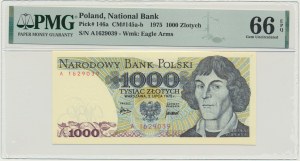 1.000 złotych 1975 - A - PMG 66 EPQ