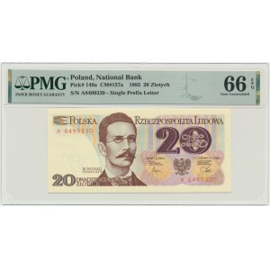 20 złotych 1982 - A - PMG 66 EPQ