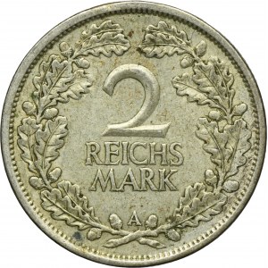 Germany, Weimar Republic, 2 Mark Berlin 1925 A