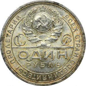 Russia, RSFSR, 1 Rouble Petersburg 1924 П•Л