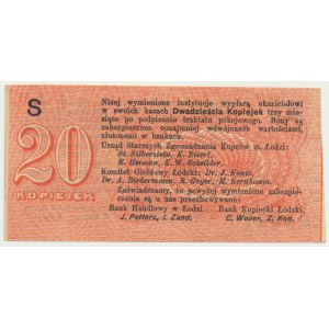 Łódź, 20 kopiejek (1914)