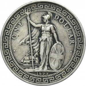 Great Britain, Victoria, 1 Bombay Dollar 1899 B