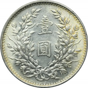 Čína, republika, 1 dolár 1914