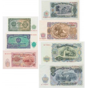 Bulgaria, lot 3-200 Levas 1951 (7 pcs.)