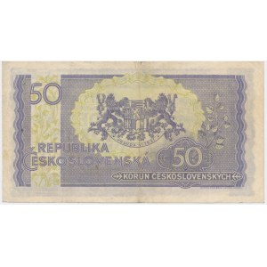 Czechosłowacja, 50 koron (1945)