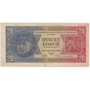 Czechosłowacja, 20 koron 1926