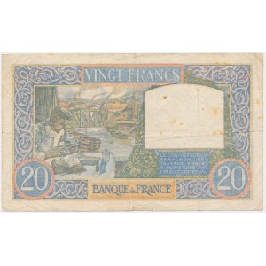 France, 20 Francs 1940