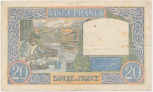 Francie, 20 franků 1940