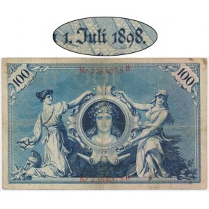 Germany, 100 Mark 1898