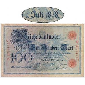 Germany, 100 Mark 1898