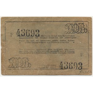 Allemagne, Afrique de l'Est, 5 roupies 1915