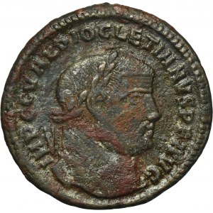 Roman Imperial, Diokletian, Follis