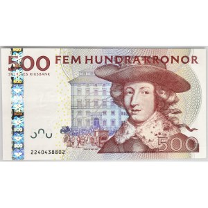 Szwecja, 500 koron (2001-2014)