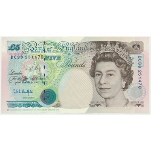 Great Britain, 5 Pounds 1990 - Kentfield