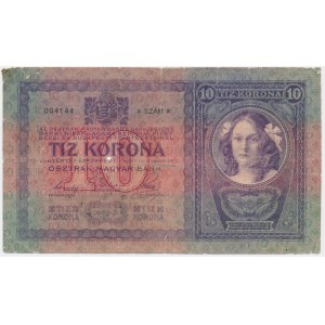Romania, 10 Kronen 1904