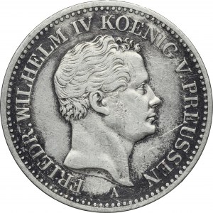 Allemagne, Royaume de Prusse, Frédéric Guillaume IV, Thaler Berlin 1841 A