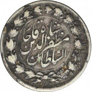 Iran, Mozaffar ad-Din Shah, 2 Qiran undated