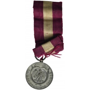 Silver medal for long service