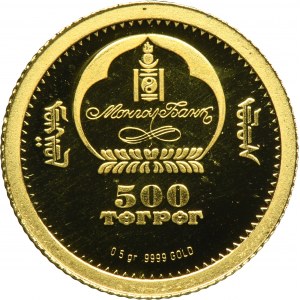 Mongolia, 500 Tugrik 2011 - Sowa