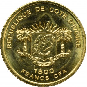 Ivory Coast, 1.500 Francs CFA 2007 - Machu Picchu