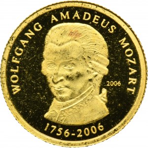 Togo, 1.500 Francs 2006 - Wolfgang Amadeus Mozart