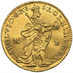 Hungary, Karl VI, Ducat Kremnitz 1738 KB