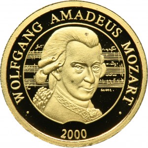 France, Medal Wolfgang Amadeus Mozart 2000