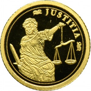 Ivory Coast, 1.500 Francs CFA 2007 - Justitia