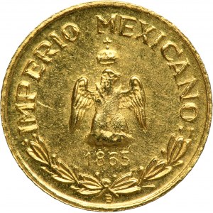 Mexico, Maximilian I, Traditional wedding token 1865 B