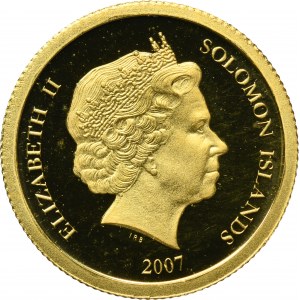Solomon Islands, Elizabeth II, 10 Dollars 2007 - Jesus the Redeemer
