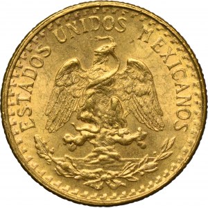 Mexico, Republic, 2 Pesos Mexico 1945