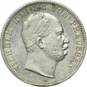 Nemecko, Pruské kráľovstvo, William I, Thaler Berlin 1871 A